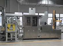 汽车减震器空簧喷砂流水线