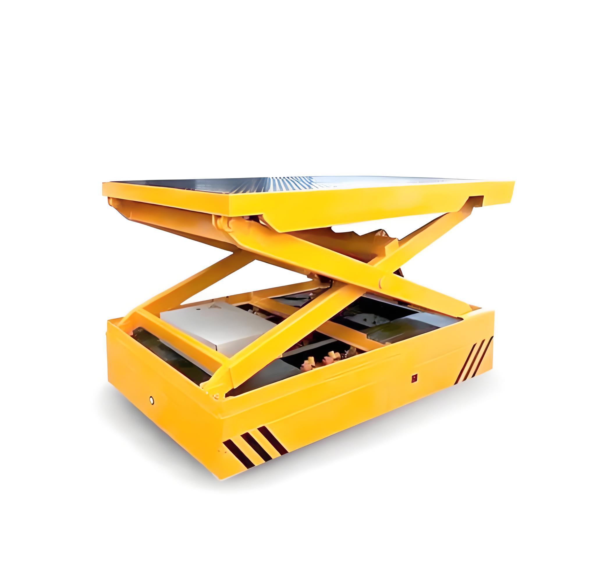 喷砂房专用大负载AGV智能平板车